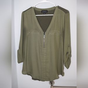 Green blouse